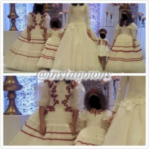 Custom made by Top Designer Avigail Rompler Herrera taylor Gown for Rent or Sale