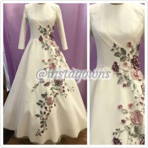 Brand New One of a Kind White Gown for Sale