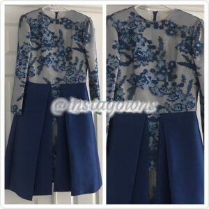 Custom made Blue Dress for Sale