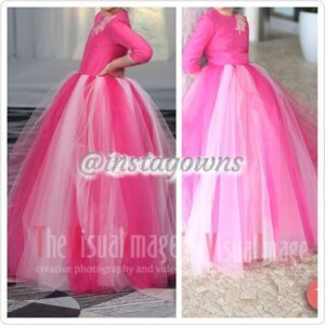 Custom made Pink Gown for Sale