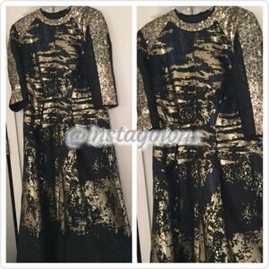 Navy & Gold Sister of the Bride Gown for Sale