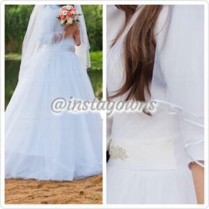 Custom made Magnificent Kallah Gown for Sale