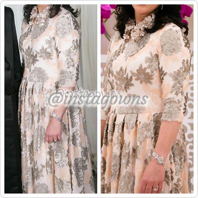 Stunning Peach, Pink, & Beige Sequins Mother of the Bride Gown for Rent or Sale