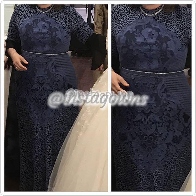 Beautiful Miri Mother of Bride Blue/Black Gown for Rent or Sale