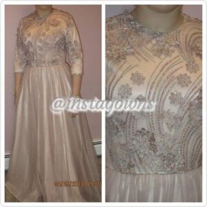 C&M Collection Blush Gown for Sale