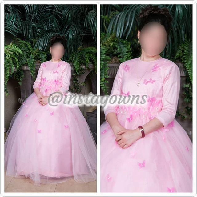 Custom Pink Girls Gown for Sale