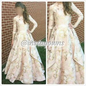 Raquel Blush Gown for Rent