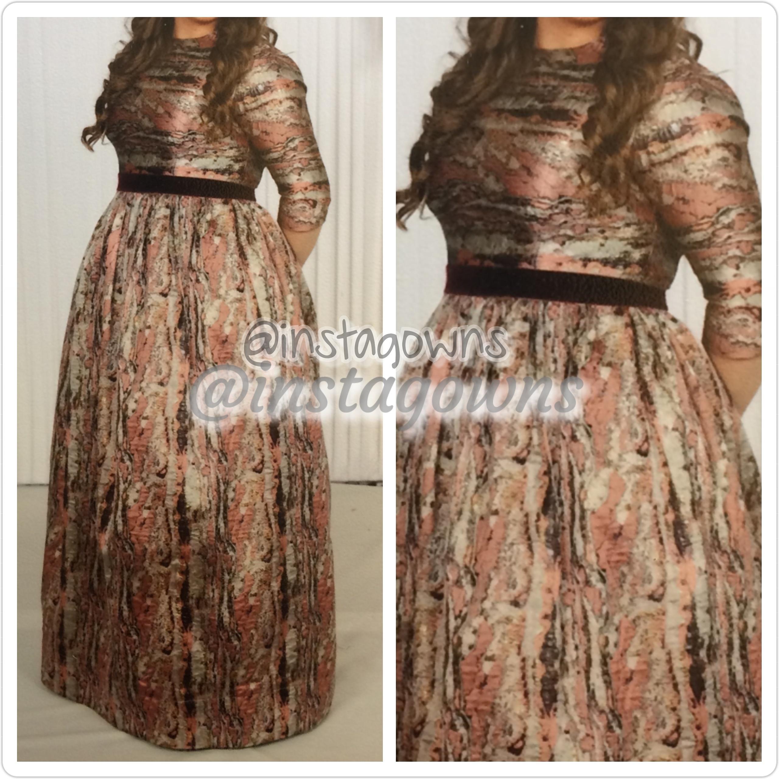 Custom made Gown for Sale