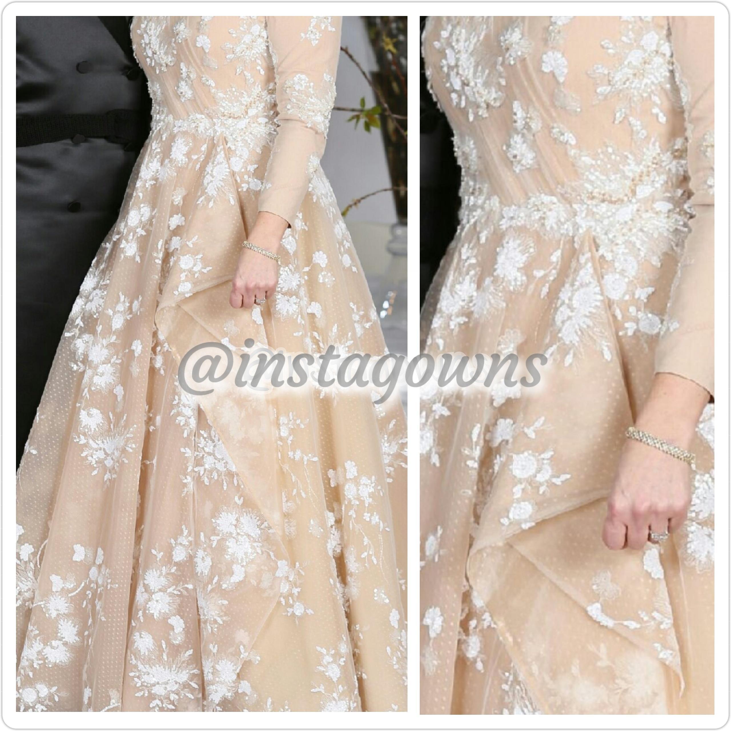 Esti's Taupe/Blush slenderizing Elegant Young Mother of the Bride Gown for Sale