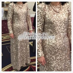 Beautiful European Light Lavender Sequins Mother of the Bride Gown for Sale