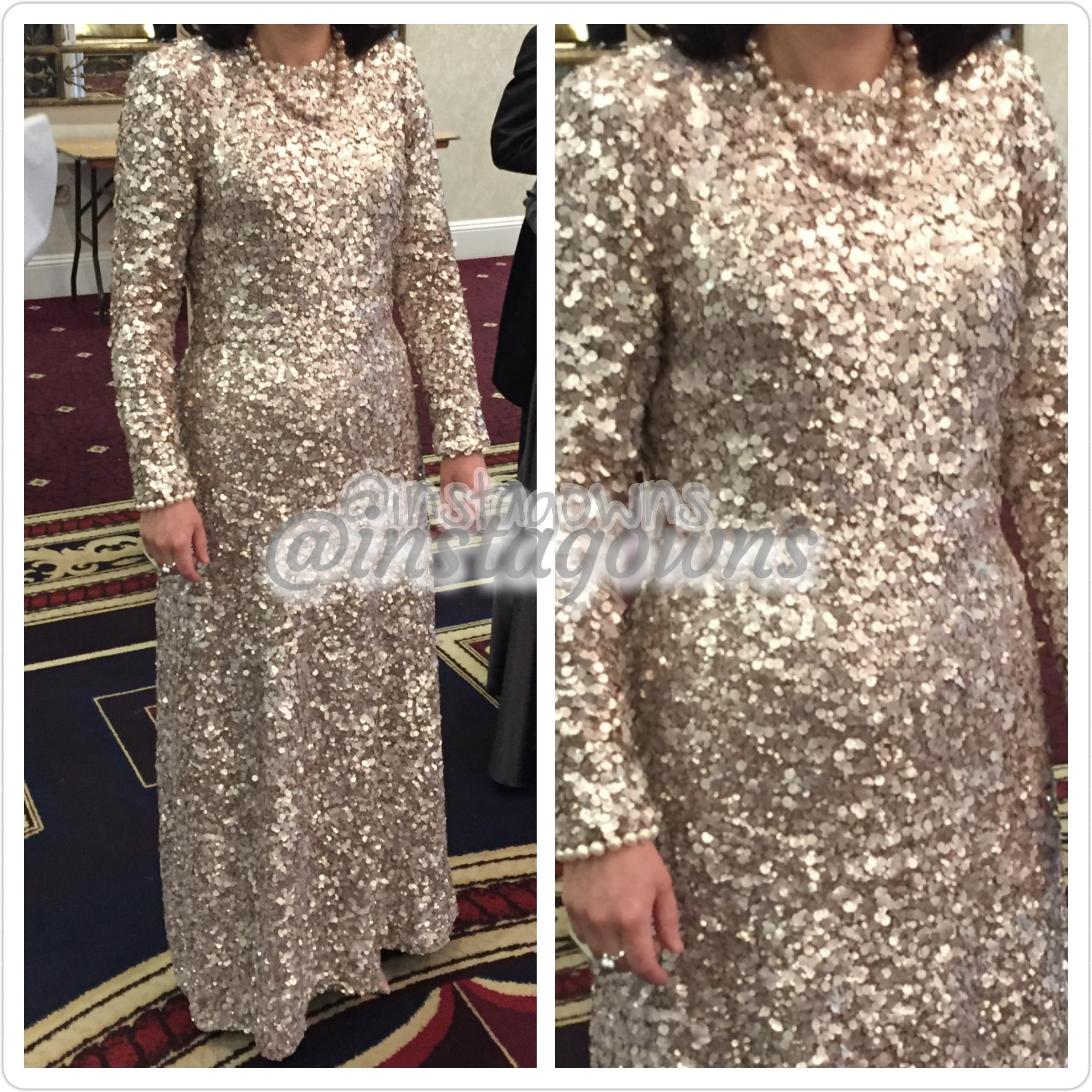 Beautiful European Light Lavender Sequins Mother of the Bride Gown for Sale