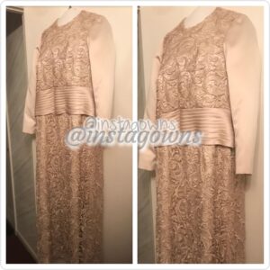 Pessy Blum Ivory/Cream Mother of the Bride Gown for Sale
