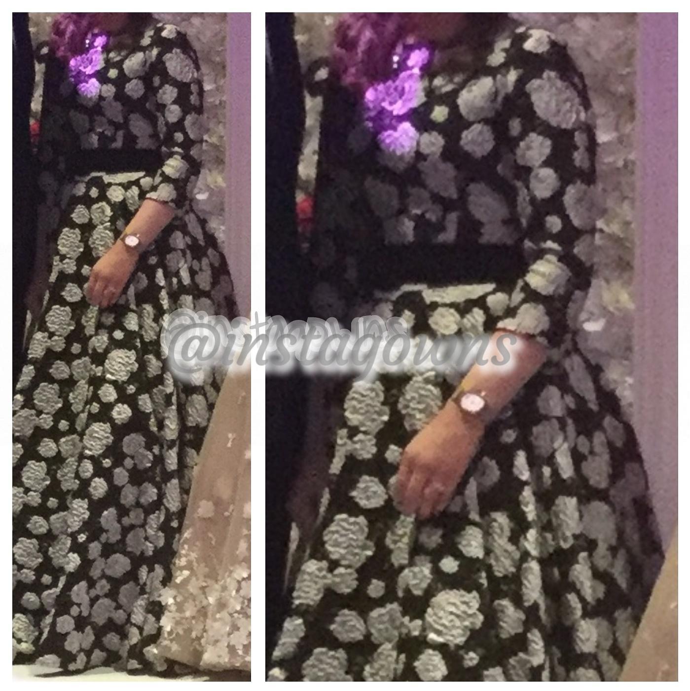 Stunning Exquisite Black/White Gown for Sale
