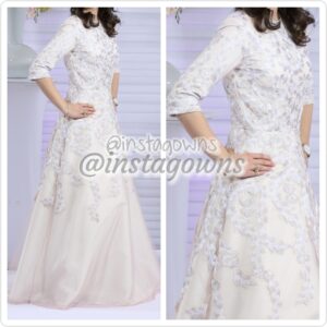 Gorgeous Exquisite Rose Gold/Pink/Champagne Gown for Rent