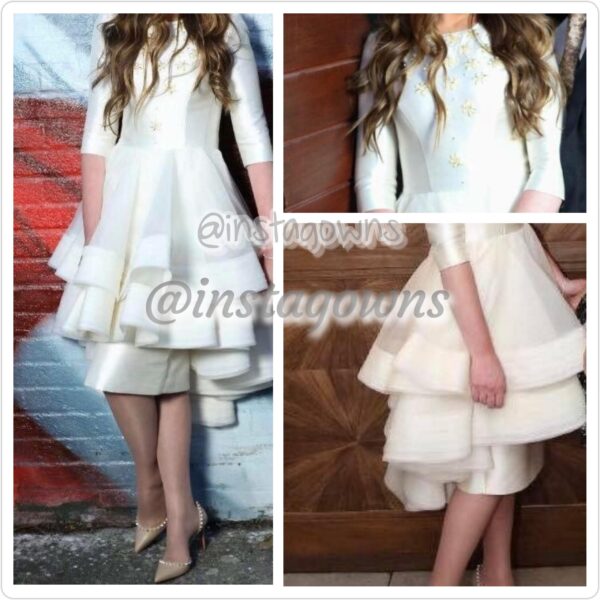 Custom made Off White Dress for Rent or Sale