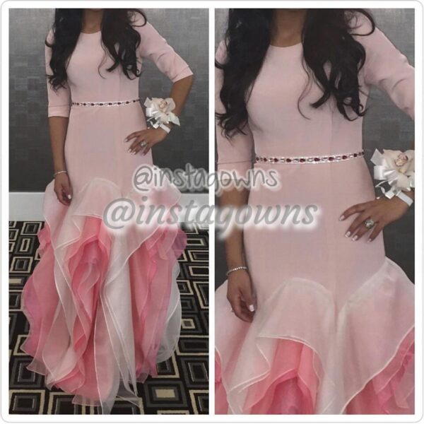 Custom made Pink Gown for Sale