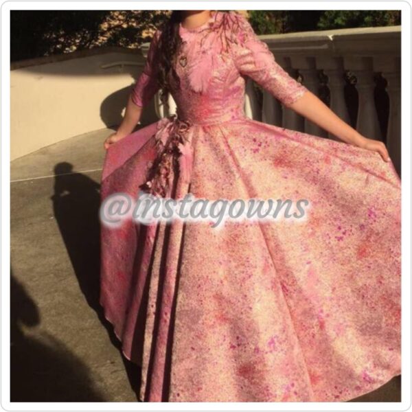 Custom made Pink Multi Gown for Sale