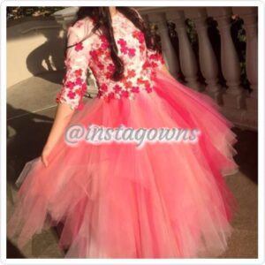 Custom made Pink Gown for Sale