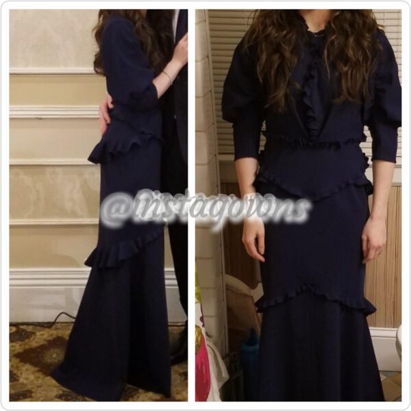 Beautiful Navy Gown for Sale