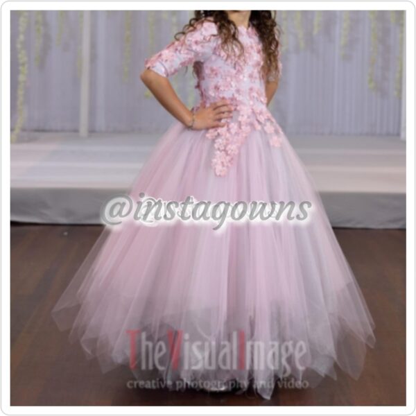 Little Girls Pink Gown for Sale