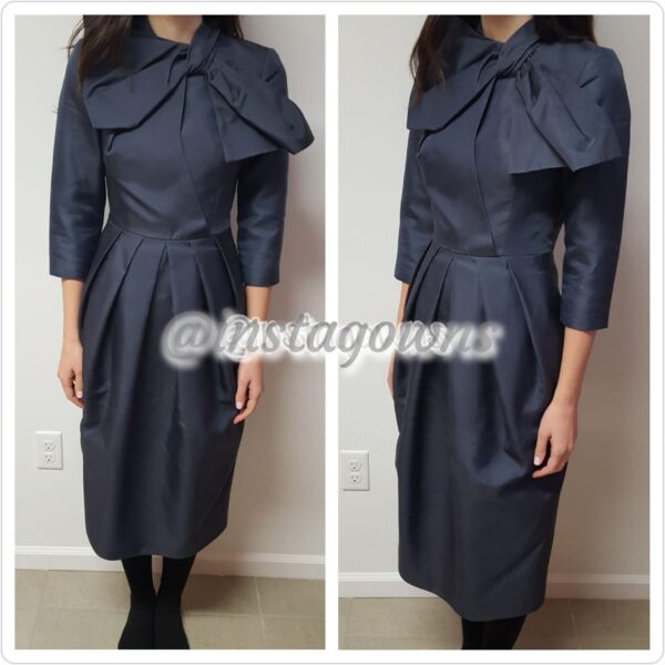 Gorgeous Navy Blue Custom made High-end Quality Dress for Sale