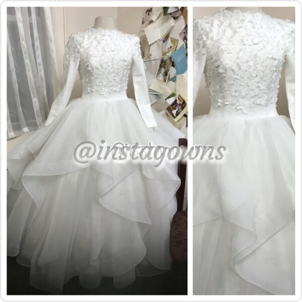 Pessy Blum Bridals Organza Gown for Sale