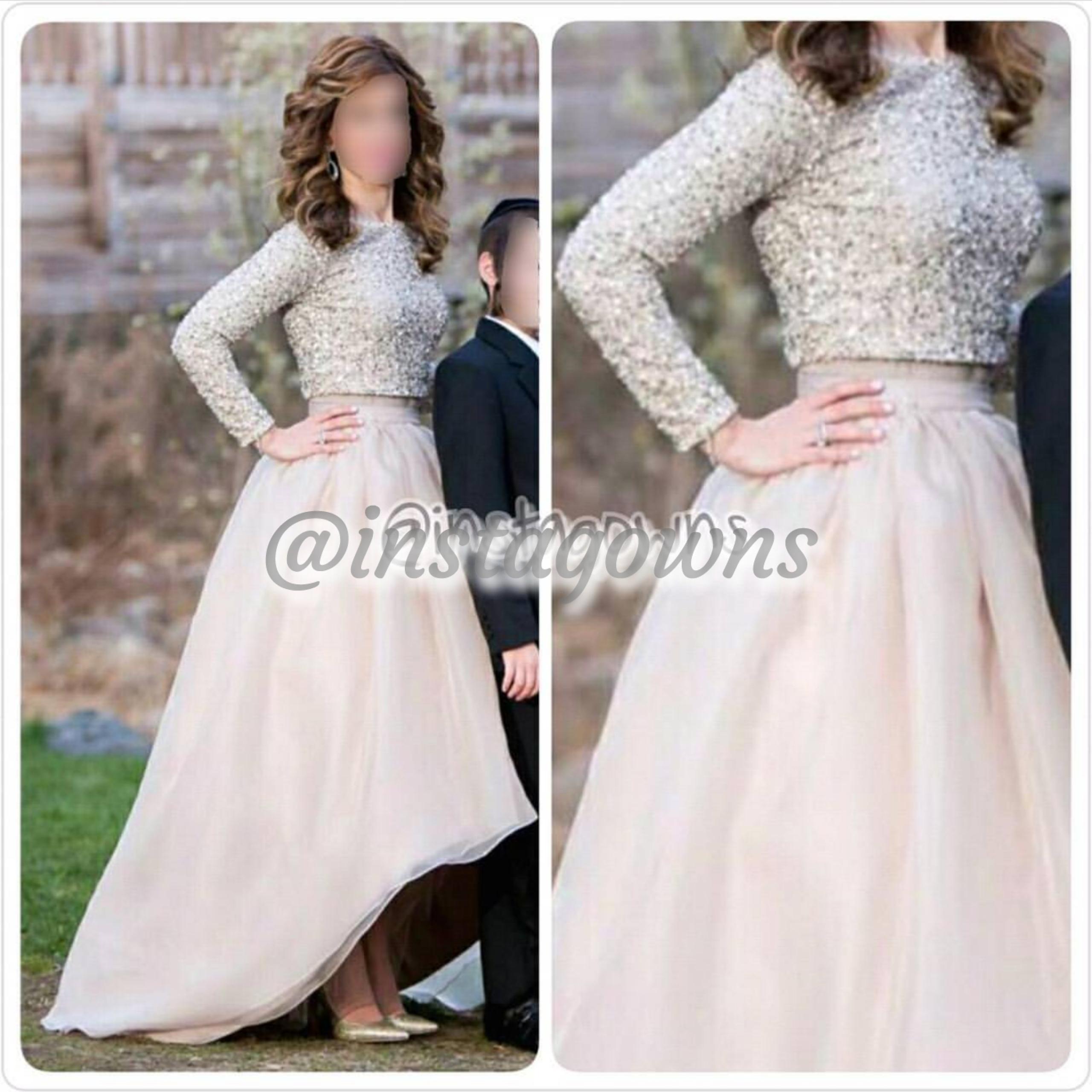 Designer Ladies Hi Low Gown for Sale