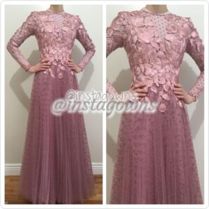 Beautiful Dust Pink Sister of the Bride Gown for Sale