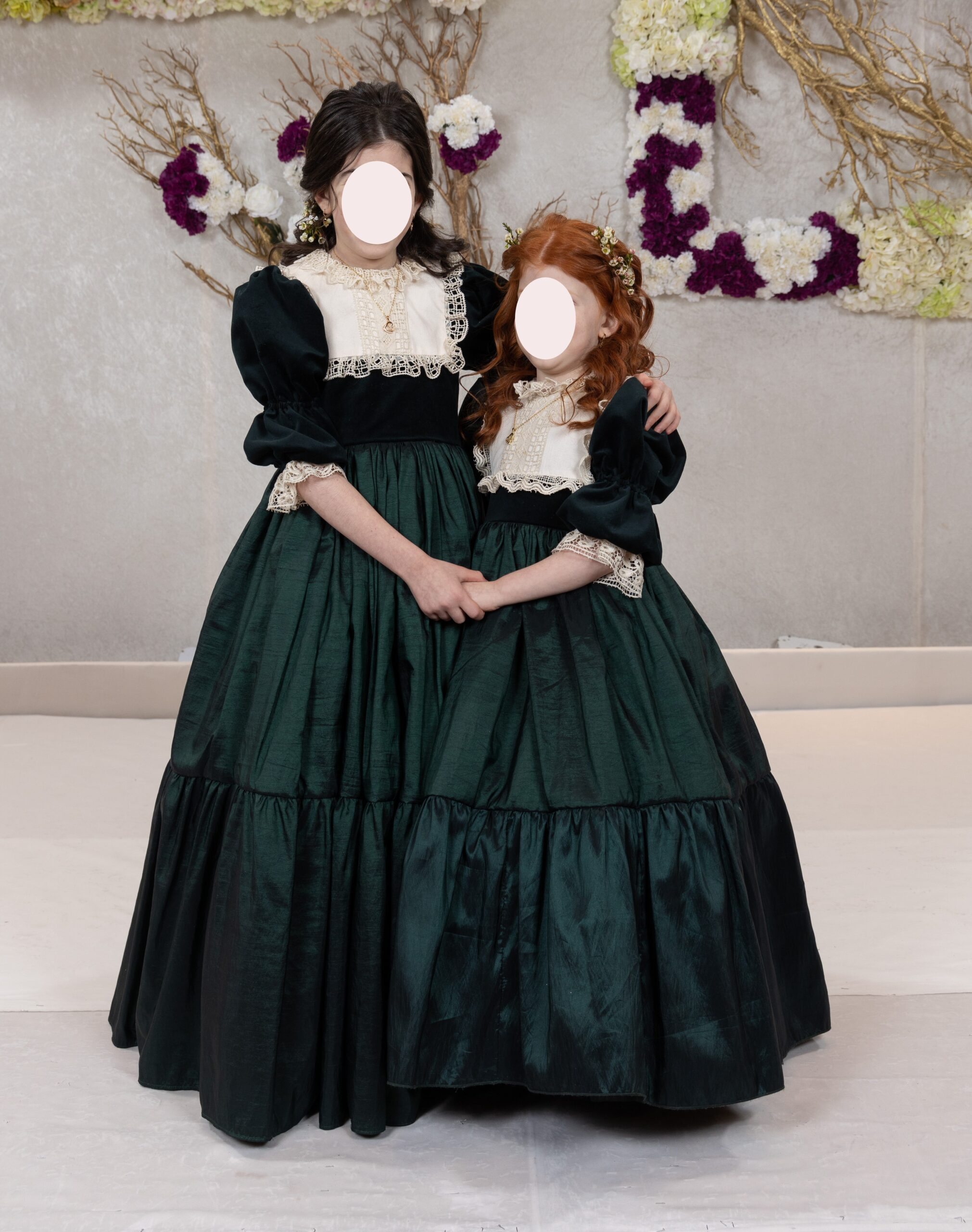 Magnificent custom design emerald green gowns for sale