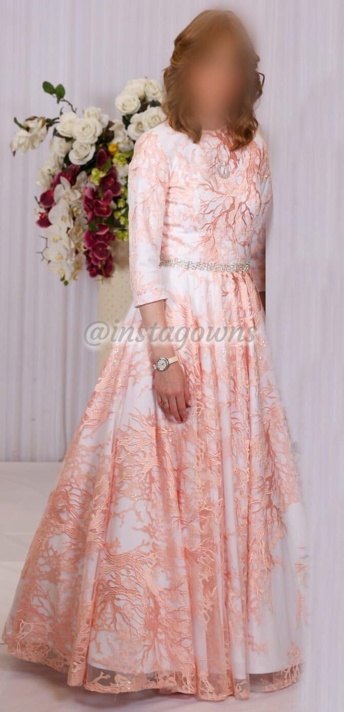 Stunning Exquisite Vibrant Pink Gown for Sale