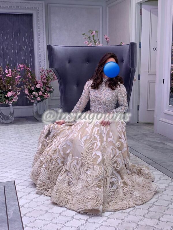 Beautiful designer runway Saiid kobesy Gown for sale