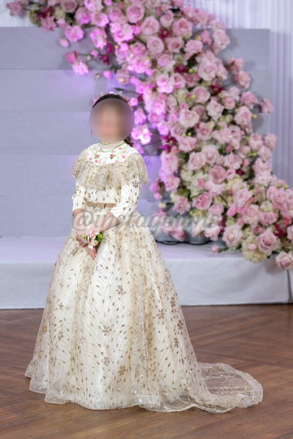 2  Absolutely magnificent designer girls Gowns for sale