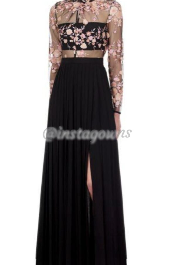 Self Portrait black Gown for sale
