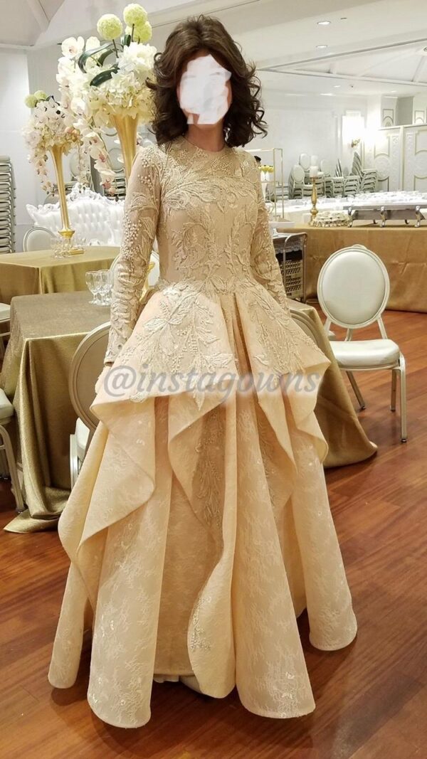 Designer mother of bride evening Gown for sale