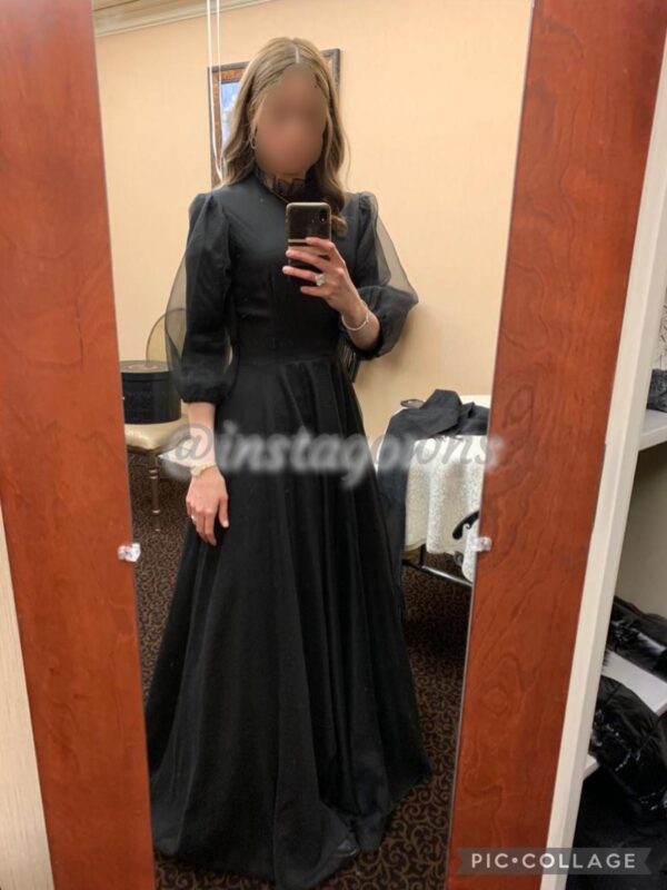 Stunning black Gown for sale or rent