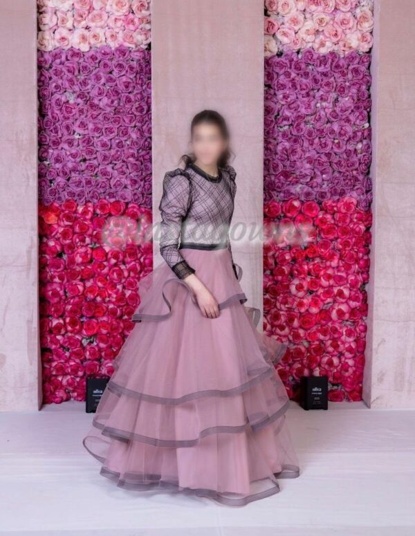 One of kind fully custom Zoe Gown for sale