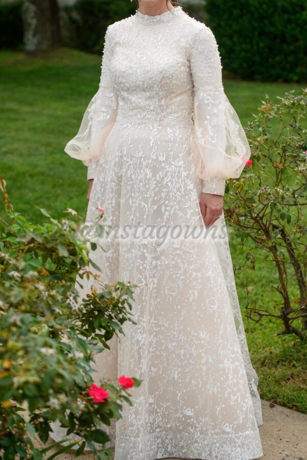 Magnificent Mother of the Bride Miri’s Ivory Gown for sale