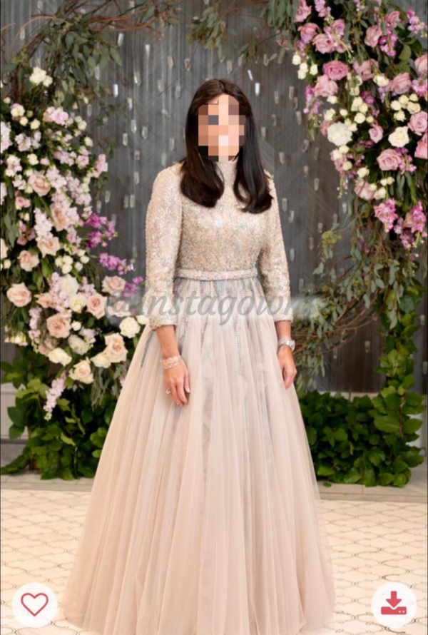 Beautiful custom Tony Ward gown for sale