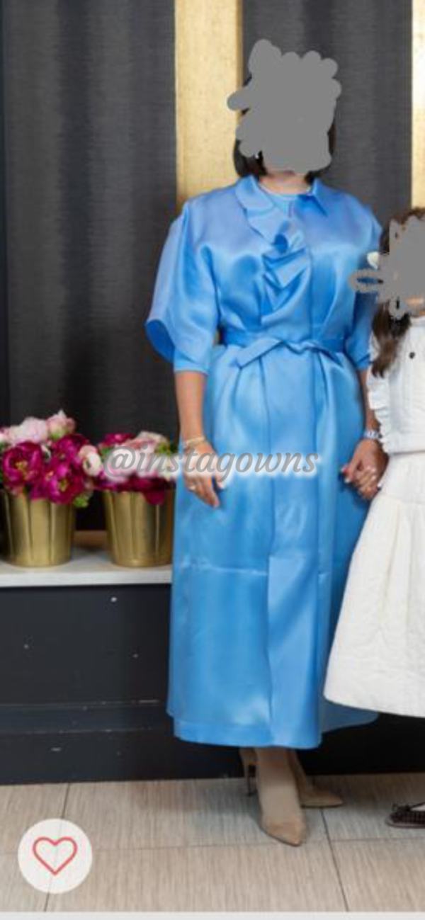 Nina Ricci Blue Midi Dress for Sale