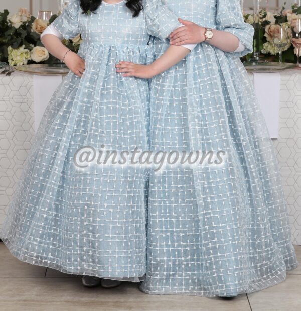 Two Little Diana Light Blue Girls Gowns for Sale