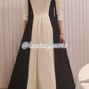 Black and White All Year Round Gown for Sale