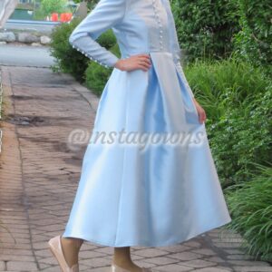 Elegant custom sewn teens Gown for sale