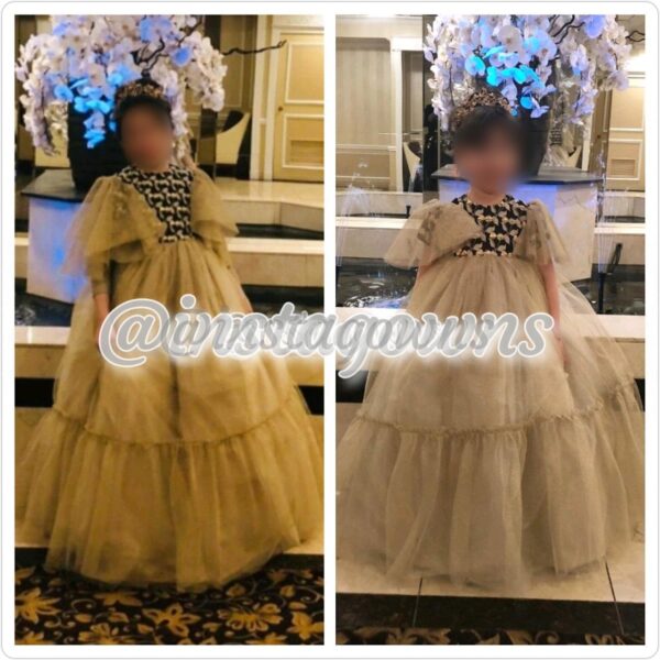 Two Beautiful Custom Children’s Gowns for Sale