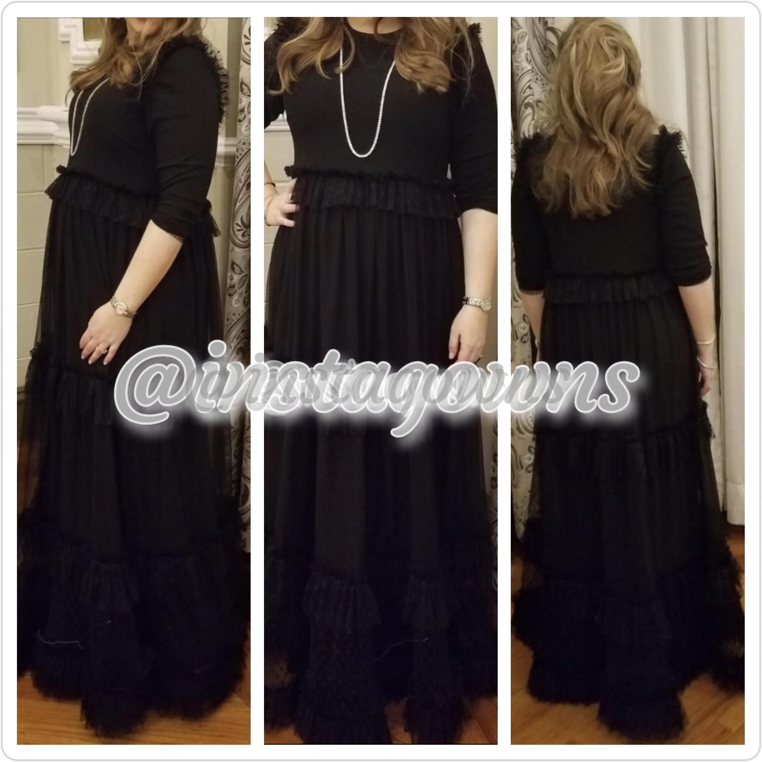 Black Maternity Gown for Sale
