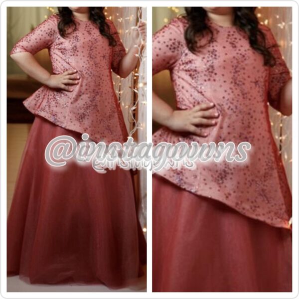 Custom Pink Girls Gown for Sale