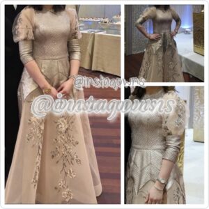 Gorgeous Saiid Kobeisy Designer Pink/Peach Gown for Sale