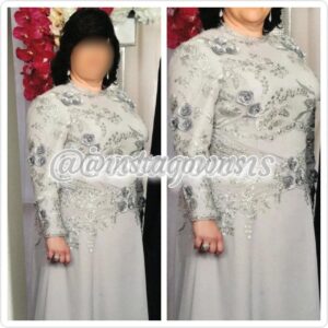 Beautiful Custom made Gown for Sale