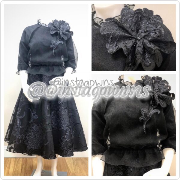 Gala's Custom Design Black Dress for Sale