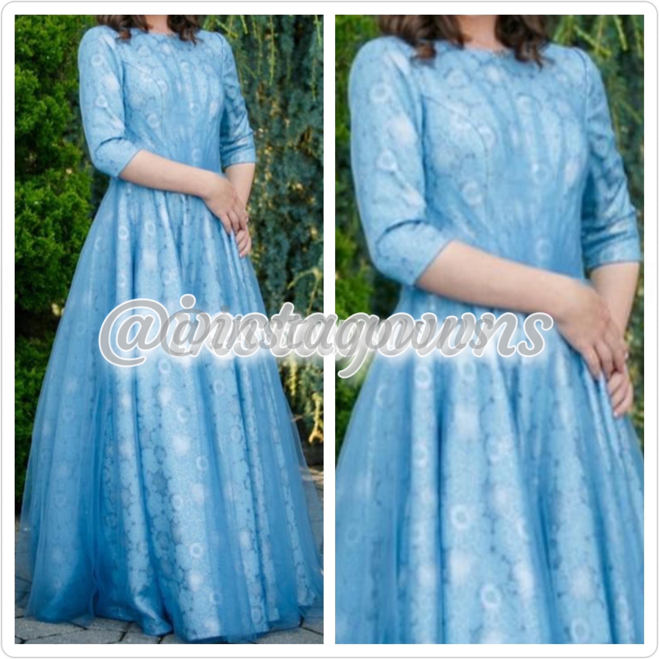 Miri's Blue Gown for Rent or Sale