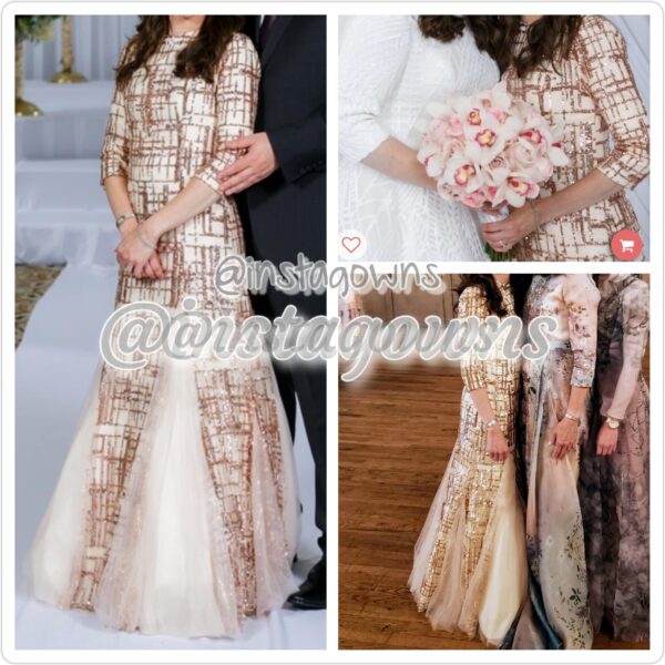 Bridal Direct Stunning Mother/Sister of Bride Blush Gown for Sale